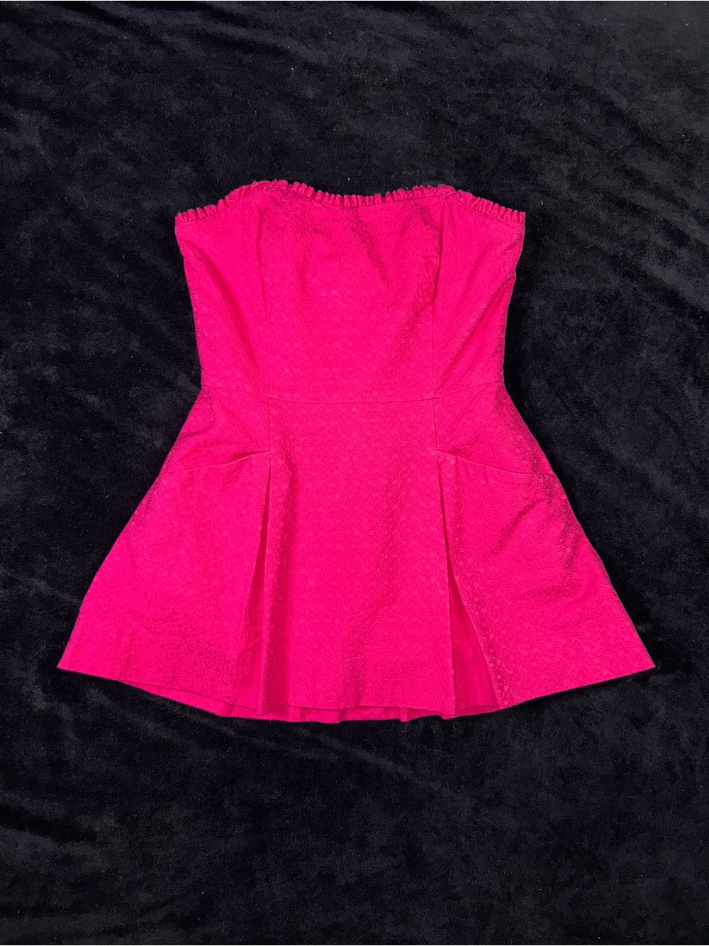 Lilly Pulitzer Mini Dress in Bright Fuchsia